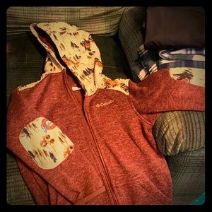 Columbia boys sweater jacket